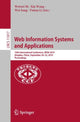 Book cover of: Web Information Systems and Applications. By: Weiwei Ni