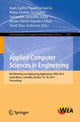 Book cover of: Applied Computer Sciences in Engineering. By: Juan Carlos Figueroa-García