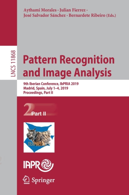 Book cover of: Pattern Recognition and Image Analysis. By: Aythami Morales