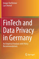Book cover of: FinTech and Data Privacy in Germany. By: Gregor Dorfleitner
