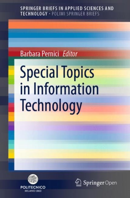 Book cover of: Special Topics in Information Technology. By: Barbara Pernici