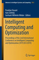 Book cover of: Intelligent Computing and Optimization. By: Pandian Vasant