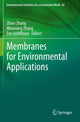 Book cover of: Membranes for Environmental Applications. By: Zhien Zhang