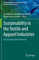 Book cover of: Sustainability in the Textile and Apparel Industries. By: Subramanian Senthilkannan Muthu