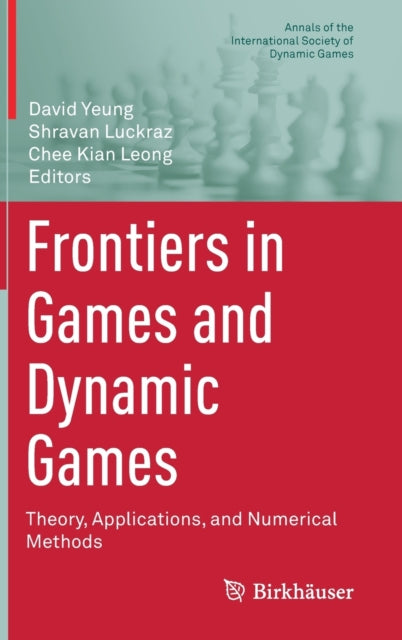 Book cover of: Frontiers in Games and Dynamic Games. By: David Yeung