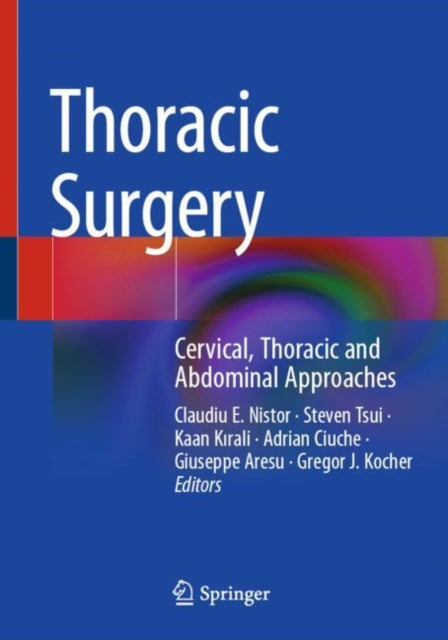 Book cover of: Thoracic Surgery. By: Claudiu E. Nistor
