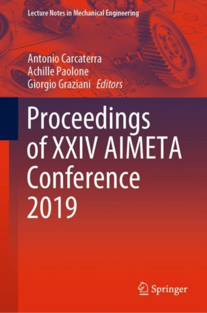 Book cover of: Proceedings of XXIV AIMETA Conference 2019. By: Antonio Carcaterra