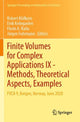 Book cover of: Finite Volumes for Complex Applications IX - Methods, Theoretical Aspects, Examples. By: Robert Klöfkorn