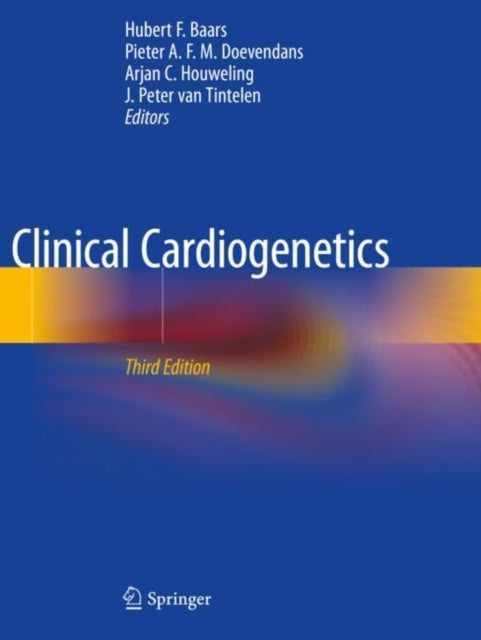 Book cover of: Clinical Cardiogenetics. By: Hubert F. Baars