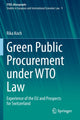 Book cover of: Green Public Procurement under WTO Law. By: Rika Koch
