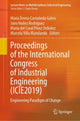 Book cover of: Proceedings of the International Congress of Industrial Engineering (ICIE2019). By: María Teresa Castañeda Galvis