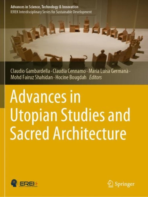 Book cover of: Advances in Utopian Studies and Sacred Architecture. By: Claudio Gambardella
