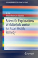 Book cover of: Scientific Explorations of Adhatoda vasica. By: M. Ali