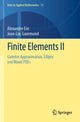 Book cover of: Finite Elements II. By: Alexandre Ern