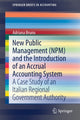 Book cover of: New Public Management (NPM) and the Introduction of an Accrual Accounting System. By: Adriana Bruno