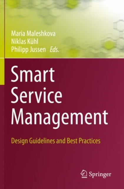 Book cover of: Smart Service Management. By: Maria Maleshkova