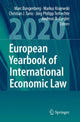 Book cover of: European Yearbook of International Economic Law 2020. By: Marc Bungenberg