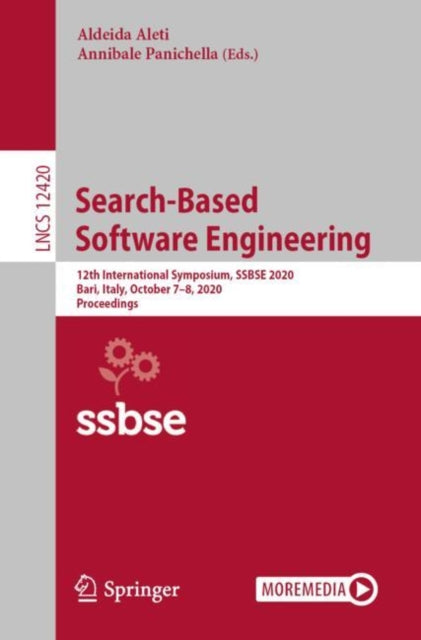 Book cover of: Search-Based Software Engineering. By: Aldeida Aleti