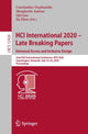 Book cover of: HCI International 2020 – Late Breaking Papers: Universal Access and Inclusive Design. By: Constantine Stephanidis