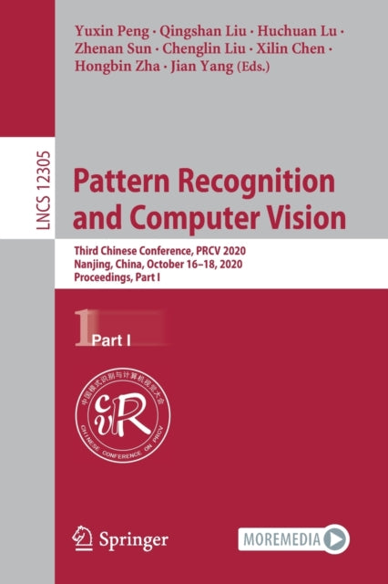 Book cover of: Pattern Recognition and Computer Vision. By: Yuxin Peng