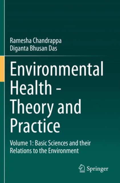 Book cover of: Environmental Health - Theory and Practice. By: Ramesha Chandrappa