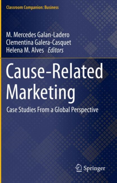 Book cover of: Cause-Related Marketing. By: M. Mercedes Galan-Ladero