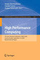 Book cover of: High Performance Computing. By: Sergio Nesmachnow