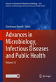 Book cover of: Advances in Microbiology, Infectious Diseases and Public Health. By: Gianfranco Donelli