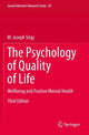 Book cover of: Psychology of Quality of Life. By: M. Joseph Sirgy