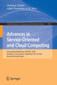 Book cover of: Advances in Service-Oriented and Cloud Computing. By: Christian Zirpins