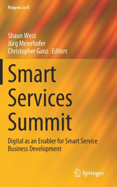 Book cover of: Smart Services Summit. By: shaun West