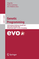 Book cover of: Genetic Programming. By: Ting Hu