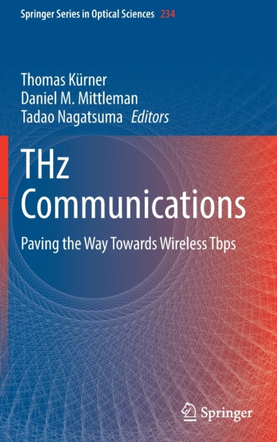 Book cover of: THz Communications. By: Thomas Kürner