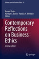 Book cover of: Contemporary Reflections on Business Ethics. By: Ronald Duska
