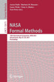 Book cover of: NASA Formal Methods. By: Aaron Dutle