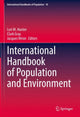 Book cover of: International Handbook of Population and Environment. By: Lori M. Hunter