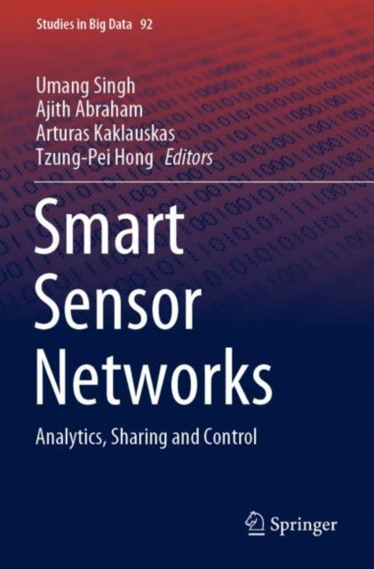 Book cover of: Smart Sensor Networks. By: Umang Singh