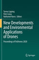 Book cover of: New Developments and Environmental Applications of Drones. By: Tarmo Lipping