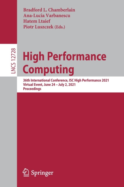 Book cover of: High Performance Computing. By: Bradford L. Chamberlain
