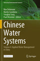 Book cover of: Chinese Water Systems. By: Max Dohmann