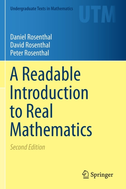 Book cover of: Readable Introduction to Real Mathematics. By: Daniel Rosenthal