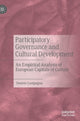 Book cover of: Participatory Governance and Cultural Development. By: Desirée Campagna