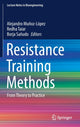 Book cover of: Resistance Training Methods. By: Alejandro Muñoz López