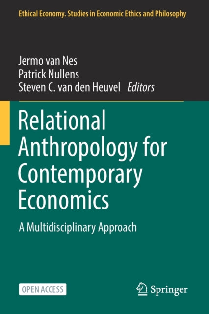 Book cover of: Relational Anthropology for Contemporary Economics. By: Jermo van Nes