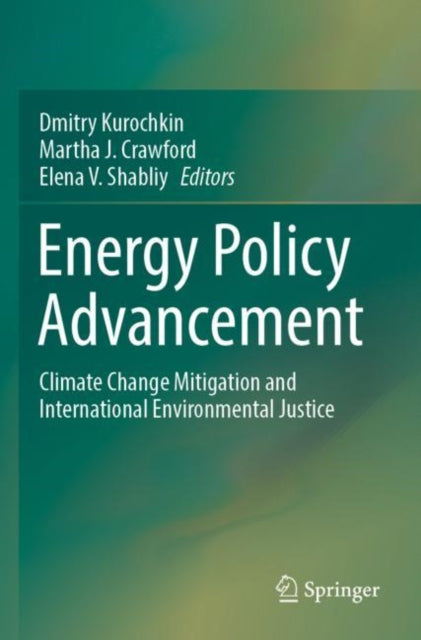 Book cover of: Energy Policy Advancement. By: Dmitry  Kurochkin