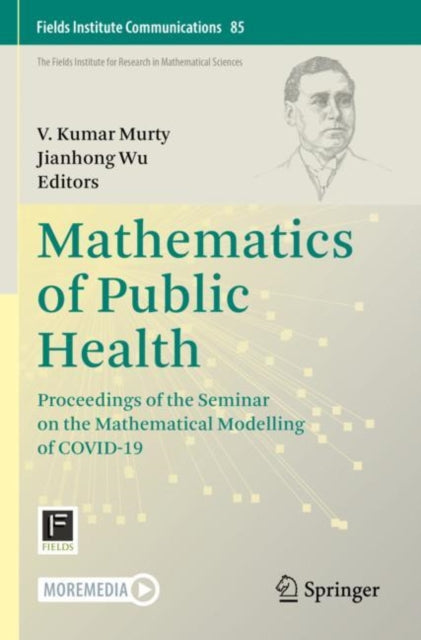 Book cover of: Mathematics of Public Health. By: V. Kumar Murty