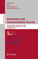 Book cover of: Information and Communications Security. By: Debin Gao