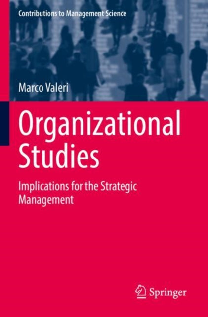 Book cover of: Organizational Studies. By: Marco Valeri
