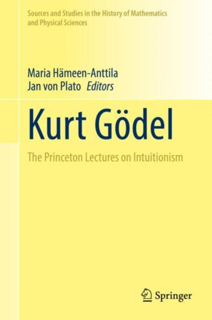 Book cover of: Kurt Godel. By: Maria Hämeen-Anttila