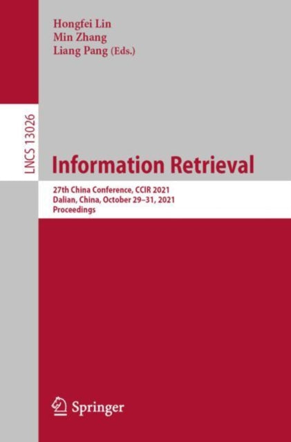 Book cover of: Information Retrieval. By: Hongfei Lin